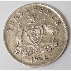 AUSTRALIA 1926 . THREEPENCE AUSTRALIA 1926 . THREEPENCE
